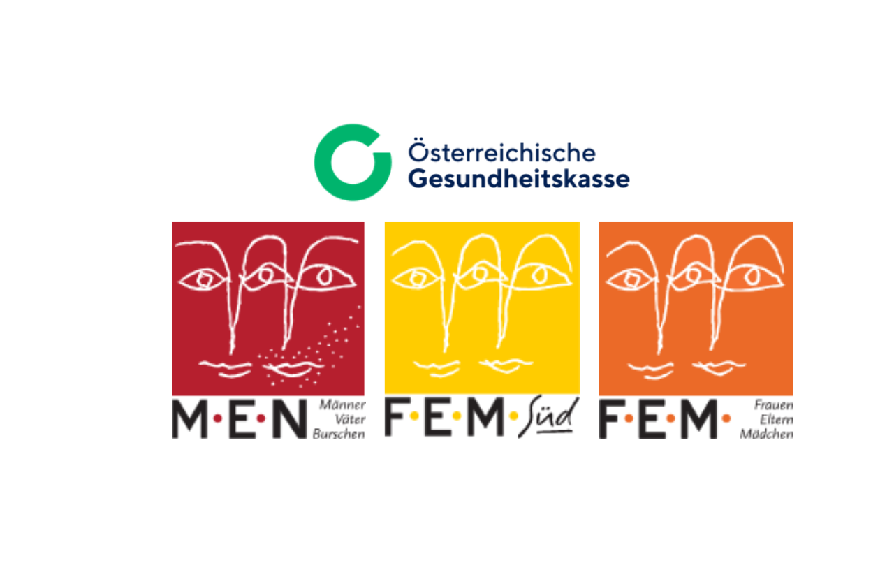 Combo Logo der Österreichischen Gesundheitskasse und dem Institut für Frauen- und Männergesundheit